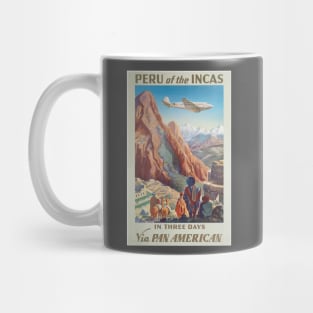 Vintage Travel Poster - Peru Mug